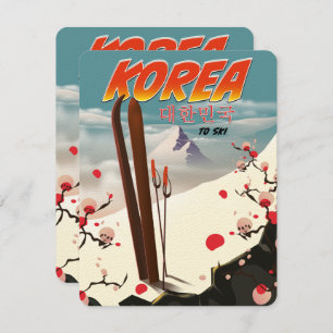 Korea to ski