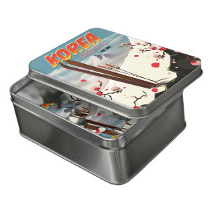 Korea to ski jigsaw puzzle