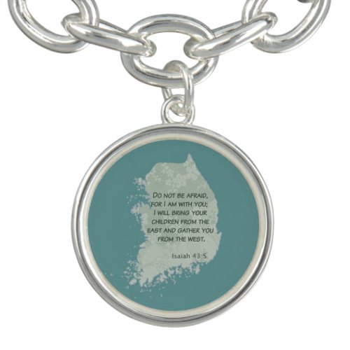 Korean Adoption Charm _ Isaiah 435 Bracelet