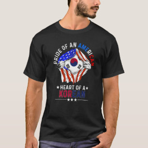 Korean American America Pride Foreign South Korea T-Shirt