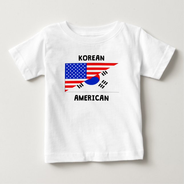 Korean American Baby T-Shirt (Front)