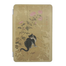 Korean art Jeong Seon-Chuil hanmyo Cat