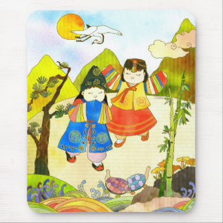 Korean Baby's First Birthday Mousepad