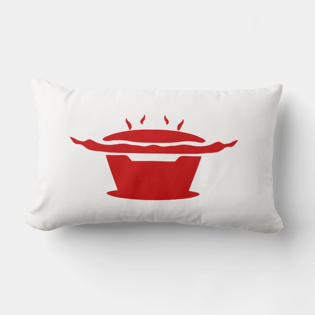 Korean BBQ (고기구이) Sign Lumbar Pillow (Front)
