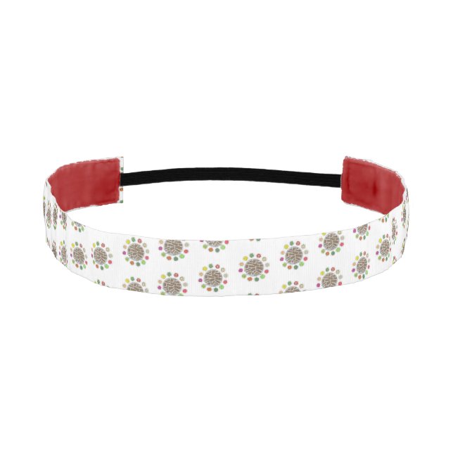 Korean BBQ Barbecue Roast Bulgogi Banchan Food Athletic Headband (Front)