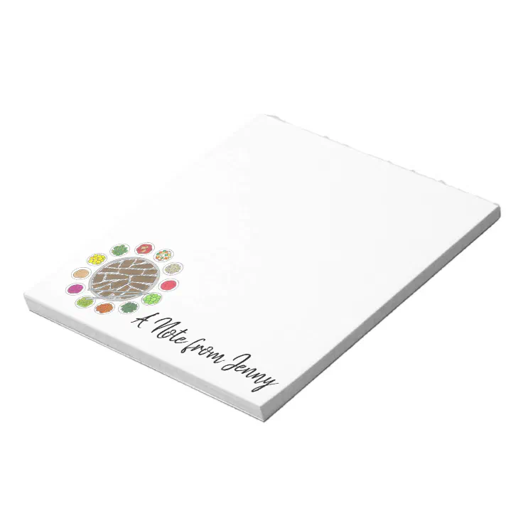 korean-bbq-barbecue-roast-bulgogi-banchan-food-notepad-zazzle