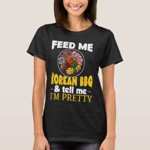 Korean BBQ Funny Korean Barbecue Food Lover Asian  T-Shirt