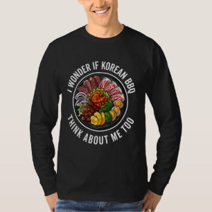 Korean BBQ Funny Korean Barbecue Food Lover Asian  T-Shirt