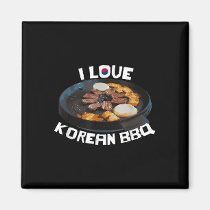 Korean Bbq Lover _ Funny Asian Barbecue  Magnet