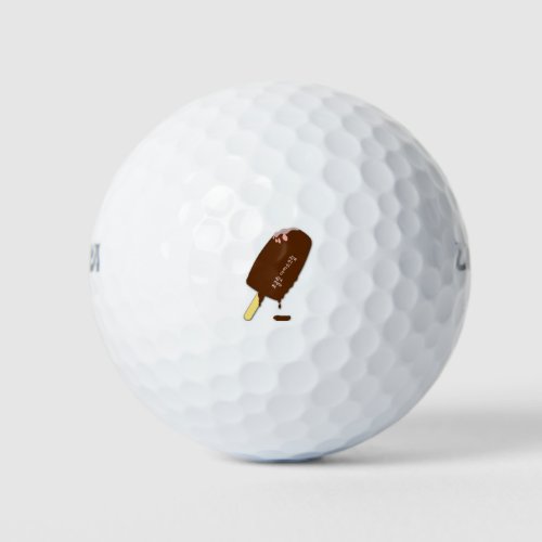 Korean Chocolate Icecream Golf Balls