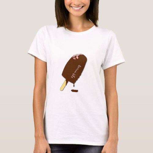 Korean Chocolate Icecream T_Shirt