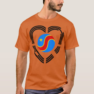 Korean Congolese Dem Republic of Multinational Pat T-Shirt