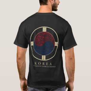 Korean Dragon Taegeuk Emblem T-Shirt