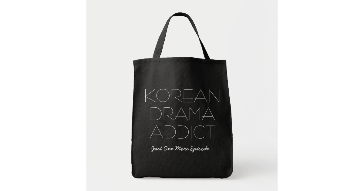 Korean Drama Addict Tote Bag Zazzle