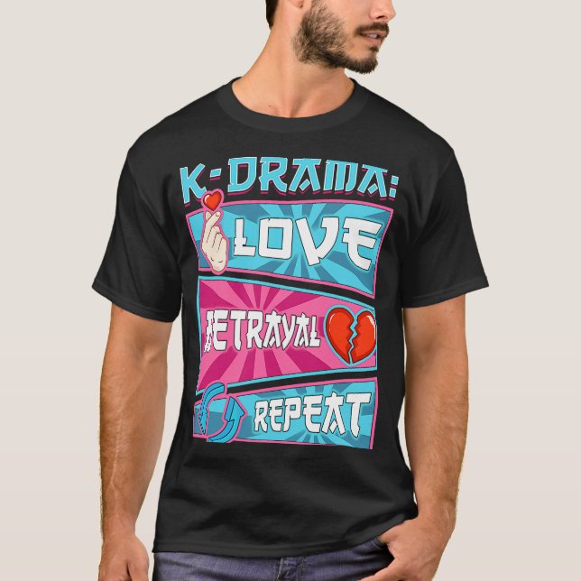 Korean Drama  for Women Kdrama Fashion Cute Kdrama T-Shirt (Front)