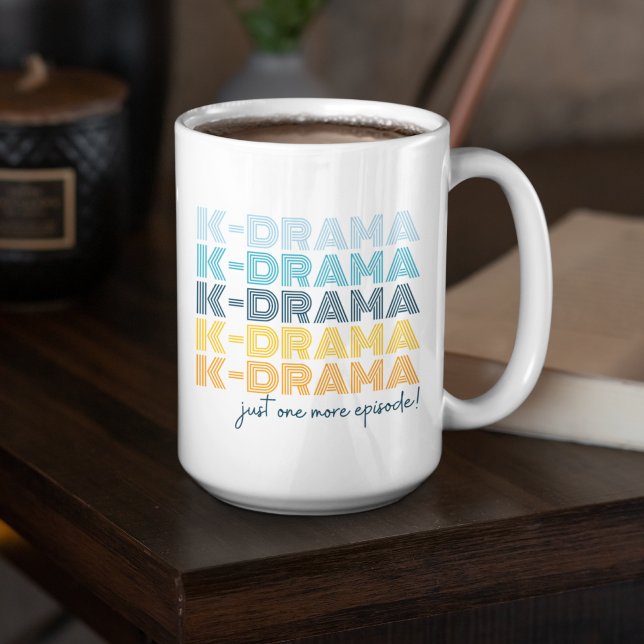 Korean Drama Just One More Episode Custom Name Coffee Mug (Creator Uploaded)
