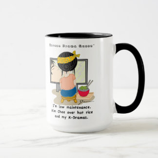 Korean Drama Queen™ Branded Mug - Low Maintenance"