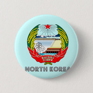 Korean Emblem Pinback Button