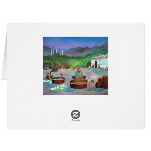 Korean Family Making Kimchi 김치 (Back Horizontal)