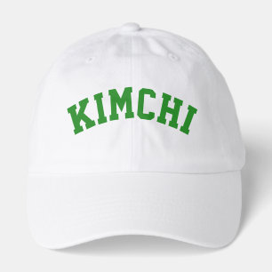 Korean Famous Food Kimchi Forest Green Hat