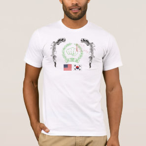 Korean Fist and Dragons T-Shirt