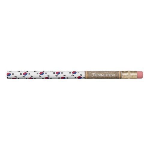 Korean Flag Pencil  cute South Korea  Name