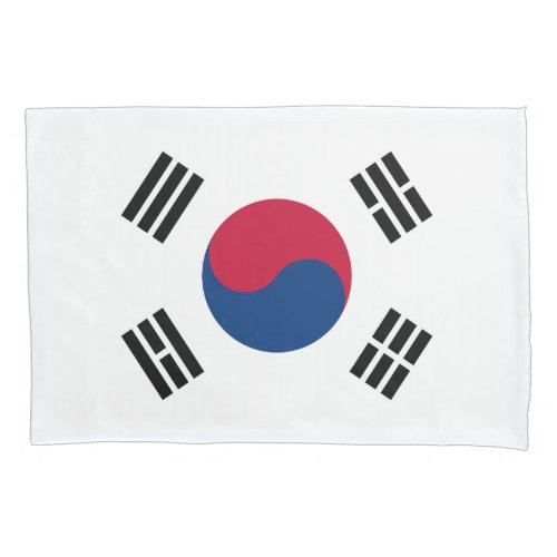 Korean flag pillowcase sleeve for bedroom