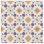 Korean Flag &amp; South Korea Trendy Fabric fashion