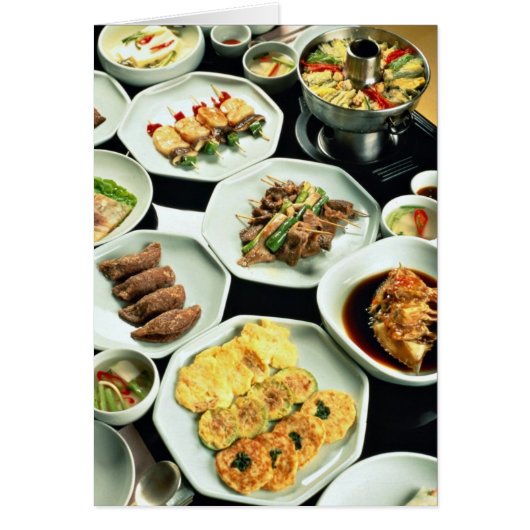 Korean food cards (Front)