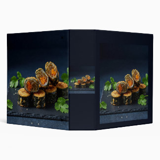 Korean Fried Seaweed Rolls (Kim Mari) 3 Ring Binder