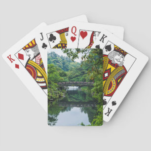 Korean Garden And Bridge Poker Cards
