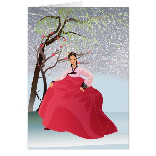 Korean Hanbok Cards (Front)