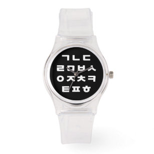 Korean   Hangul Alphabet Watch