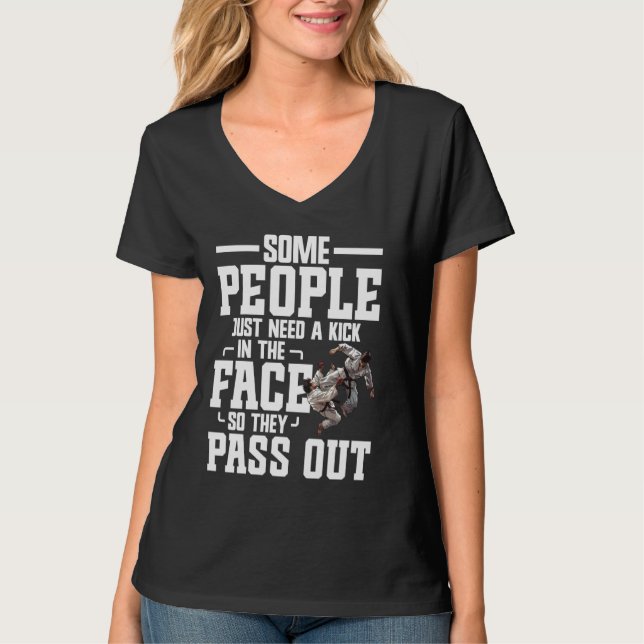 Korean Hapkido Uniform Martial Arts Stuff Belt Hap T-Shirt (Front)