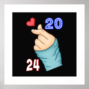 Korean Heart 2024 Foil Prints