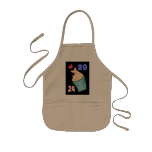 Korean Heart 2024 Kids' Apron