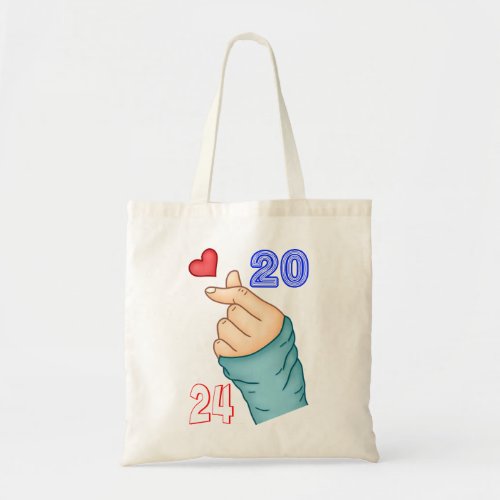 Korean Heart 2024 Tote Bag