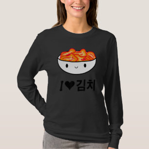 Korean I Love Kimchi For Kpop Or Kdrama Fan T-Shirt