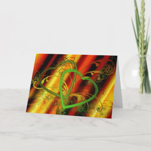 Korean - I love you Card