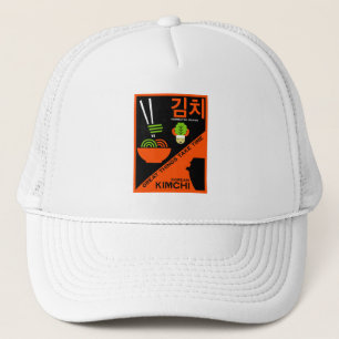 Korean Kimchi Kitchen Art Trucker Hat