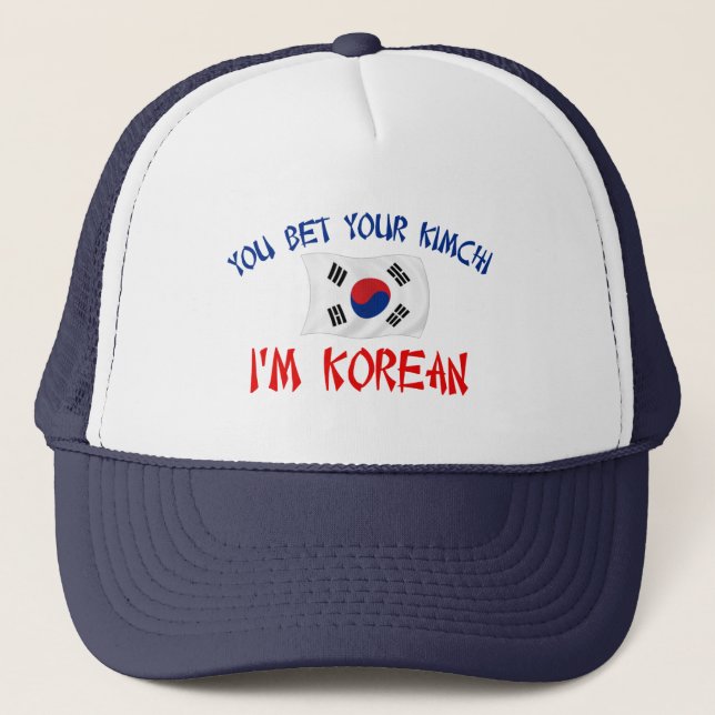 Korean Kimchi Trucker Hat (Front)