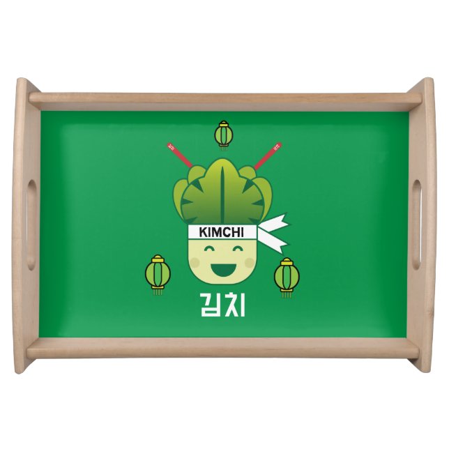 Korean Kimich Healthy Cabbage Food Probiotics  Apr Serving Tray (Front)