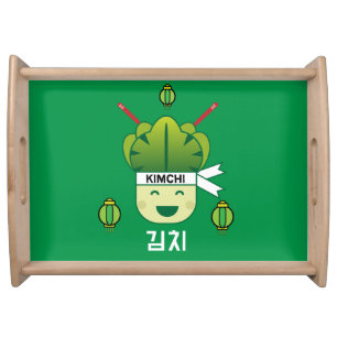 Korean Kimich Healthy Cabbage Food Probiotics  Apr Serving Tray