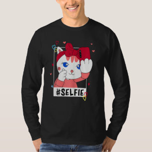 Korean Love Cute Cat T-Shirt