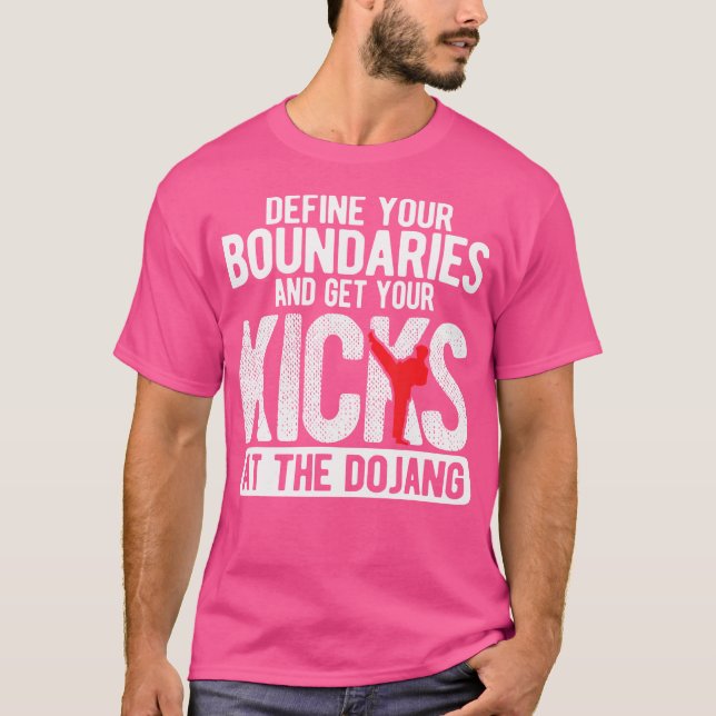 Korean Martial Arts Taekwondo T-Shirt (Front)