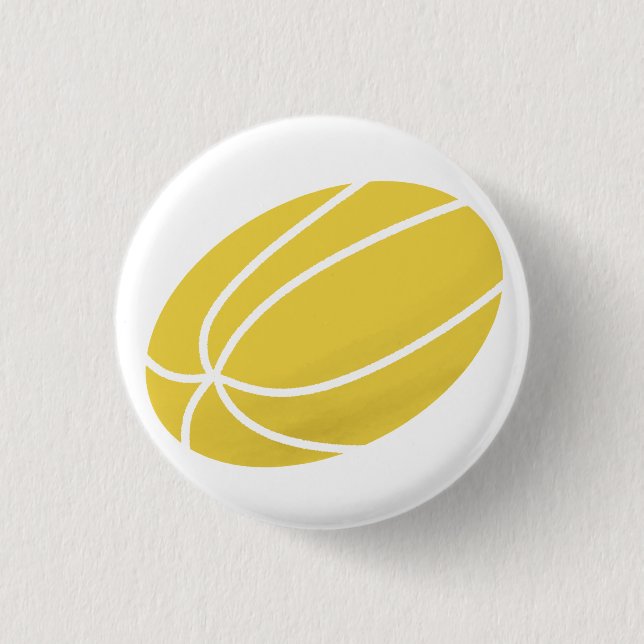 Korean Melon Chamoe Yellow Fruit Gift Button (Front)
