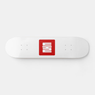 Korean Number 2 Two 둘 【Dul】 Hangul Skateboard