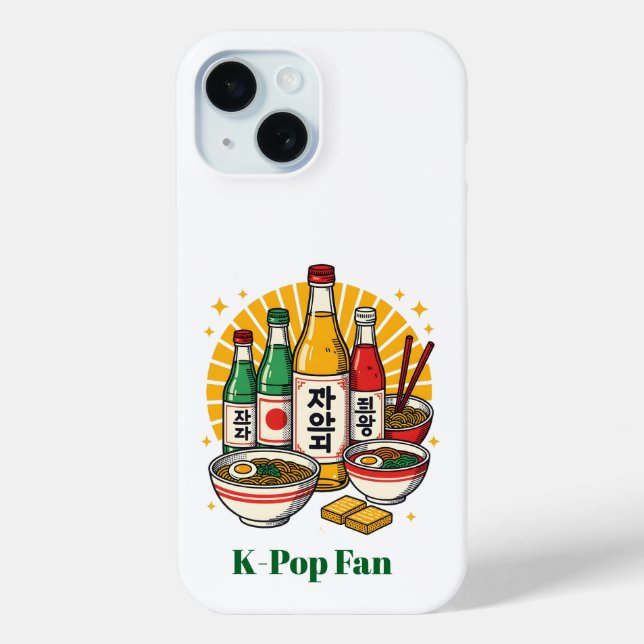 Korean Pop Culture Chest Print Printed Backpack Po Case-Mate iPhone Case (Back)