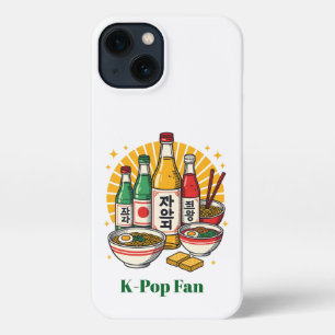 Korean Pop Culture Chest Print Printed Backpack Po iPhone 13 Case