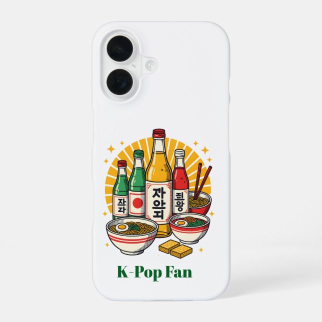 Korean Pop Culture Chest Print Printed Backpack Po iPhone Case (Back)